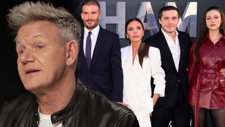 Beckham Family Feud: Gordon Ramsay Defends David and Victoria After Catering Brooklyn's Wedding